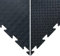BiGDUG Interlocking Vinyl Floor Tile Packs - Pack of 60 Black Checker Plate Tiles - 13.2 sq metres coverage (60x 47Lx47Wx1.2Th cm) - Garage Flooring Home Gym Workout Workshop