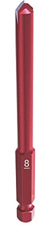 8mm Tile Drill Bit, Professional HEX-9 Self Centring Ceramic Tile Drill Bits For Porcelain, Roof Tiles, Glass, Natural Stone, Mirrors, Glazed Tiles, Mosaic