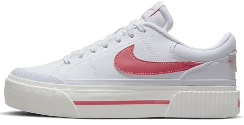 Nike Damen WMNS Court Legacy Lift Sportschuh, Weiß Coral 102, 37.5 EU