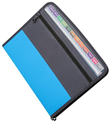 ULTECHNOVO Ordner Orgel Dokumentenumschlag Akkordeon Binder Akkordeonordner Erweiterbarer Dateiordner Akkordeon-umschlagordner Akkordeon-taschenordner Pp Student Multifunktion Rechnung Ordner