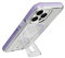 Tech21 EvoCrystal Kick case for iPhone 14 Pro Max - MagSafe compatible - Impact Protection - Kickstand - Lilac