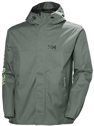 Helly Hansen Mens Ervik Jacket, Grey Cactus, M