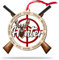 MUCHNEE Jagd-Weihnachtsschmuck 2024, Hirschjäger Auto hängende Dekoration, Entenjagd-Ornament, Jagdgeschenke für Jäger, Jagdliebhaber, Männer, Papa, Weihnachtsbaumschmuck