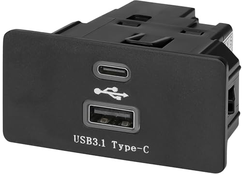 Carplay USB-Schnittstellen-Hub, HC3Z-19A387-B/D/E/F/G, Upgrade-USB/Typ-C-Modul, unterstützt Apple Carplay, Android für Ford Lincoln, SYNC 3, Version 3.4, unterstützt schnelles Laden