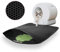 Aomig Katzenklo Matte Eva Katzenstreu Matte wasserdichte Katzenklo Katzentoilette Matte Unterleger Waben Design Katzenklo Vorleger Doppelte Schichte Katzenstreu Matte Katzenmatte (60 * 45cm, Schwarz)