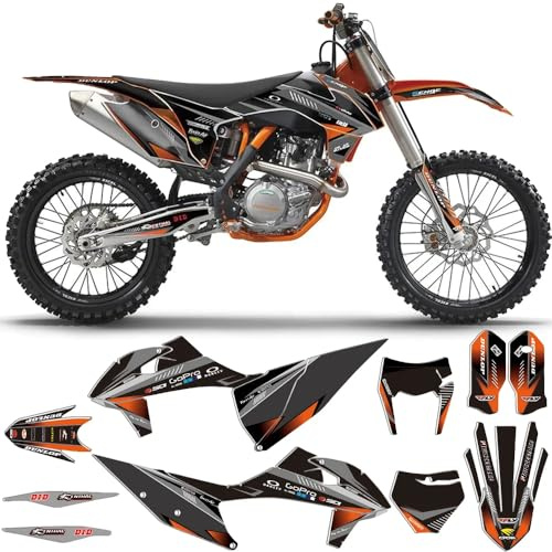 MXGRAPHIC Motorrad Grafik Aufkleber Aufkleber Aufkleber für EXC EXCF 2020-2023 SX SXF 2019-2022125 150 250 350 450