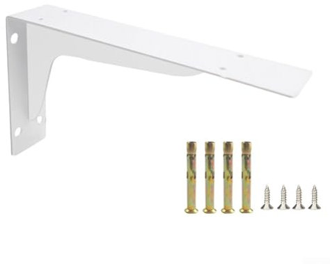 Robust Tripod Bracket for Wall Support for Heavy Shelving and Countertop Applications (18in )