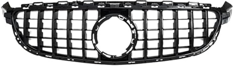 Doppelsteg Grill Für Benz Für W205 C Für Class Saloon/Limousine Für AMG C63 2019-2021 Kühlergrill Auto Stoßstange Racing Grill Haube