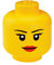 Lego Storage Head Large Girl