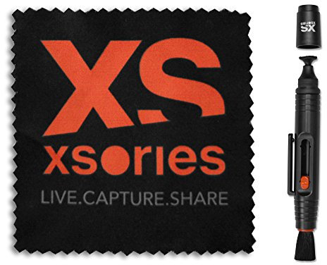 Xsories Lens Magic with Microfiber Cloth for Camera - Black/Orange