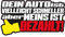 NetSpares 1 x Aufkleber Dein Auto Ist Vielleicht Schneller Aber Meins Ist Bezahlt Sticker