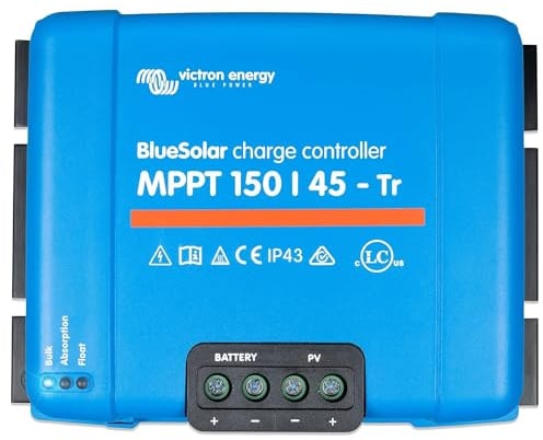 Victron Energy BlueSolar MPPT TR 150V 45 amp 12/24/36/48-Volt Contrôleur de Charge Solaire