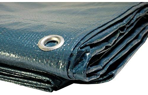 Telone da piscina da 150 g/m², 8 x 12 m, telone di copertura impermeabile per piscine