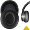 Geekria Replacement Ear Pads for SONY MDR-10RC Headphones Ear Cushions, Repair Parts (Black)