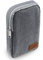 Electronic Accessories Bag,Digital Gadget Organizer Case,Gray Nylon Travel Gear Storage Carrying Sleeve Pouch for Cable,USB,Earphones,Portable Hard Drives,Power Banks