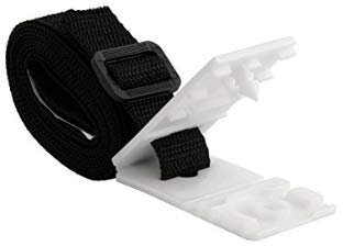 International Pool Protection Lote de 8 Pinzas de cocodrilo Blancas para enrollador de Manta/cobertor de Verano con Burbujas para Piscinas