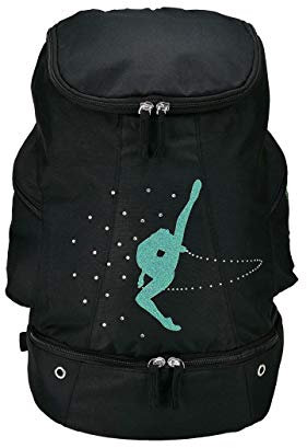 Bernit Sport Rucksack Mädchen Tasche Gymnastik Sportrucksack RSG türkis