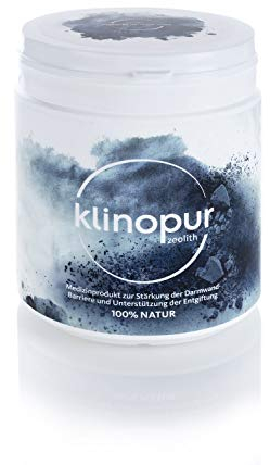 KLINOPUR Zeolith 250g Premium Produkt, 100%, [4 µm ultrafein], Klinoptilolith, Zeolith Pulver