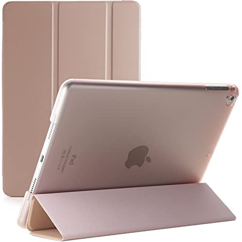 Slim Smart Magnetic Stand Cover For Apple iPad mini 4 2015 & mini 5 2019 (Rose Gold)