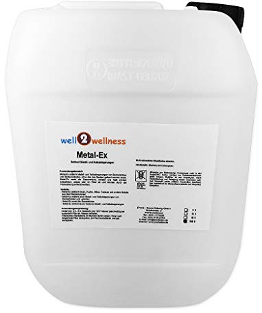 well2wellness Schwimmbad und Pool Eisenentferner Metal-Ex - 10 l