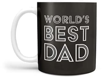 FOCO World's Best Dad Football Club Mug Premier League (Fulham)