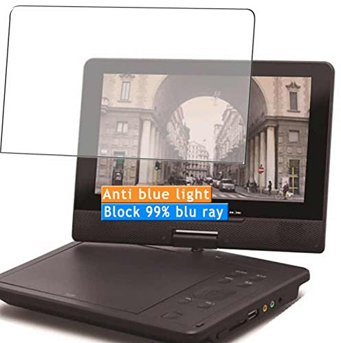 Vaxson 2-Pack Anti Blue Light Screen Protector, compatible with Revolution 9 Portable DVD Player, TPU Guard Film Protectors Sticker [NOT Tempered Glass] New