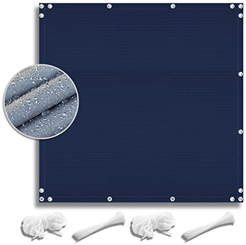 Sonnensegel Balkon 1.4x3.8M. Oxford-Stoff,Kordel + Kabelbinder. Uv-Filter, Staubdicht gelten terassendeko Preisleistung Sturdiness von Balkonverkleidung