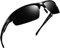 Joopin Sport Sonnenbrille Herren Polarisiert Sportbrille Schwarz Fahrerbrille UV400 Biker Schwarze Sonnenbrille Herren Polbrille Angeln (Dunkelgrau)