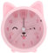 VANZACK Cat Alarm Clock Night Lights for Kids Desk Decorations Household Desk Clock Kids Alarm Clock Bunny Alarm Clock Clocks Silica Gel Student Pink Small Desk Clock Cartoon