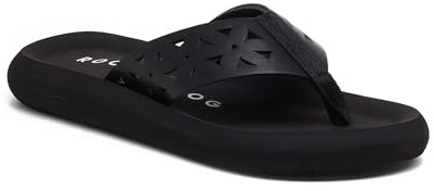 Rocket Dog Women's Sunset Flip-Flop, Black, 5 UK