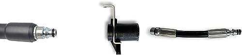M&M Smartek Adaptateur haute pression pour tuyau/convertisseur pour nettoyeur haute pression compatible avec Parkside, Black & Decker (option B vers Black&Decker/AR)