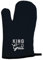 Grafik-Werkstatt | Ofen-Handschuh | King of The Grill, Schwarz
