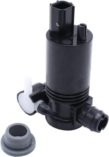 SHLPDFM Bomba de agua de lavado para limpiaparabrisas delantero con 2 salidas para Ford Fiesta MK6 2002-2015 1014003