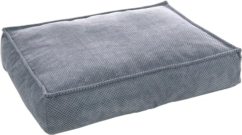 Flamingo Orthopädisches Hundekissen Reno – Rechteckig, Hellblau, 80 cm | Perfekte Ergänzung zum Reno Hundebett!