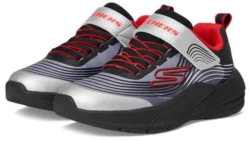 Skechers Boys MICROSPEC Advance Sneakers Kids 403926L Silber
