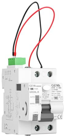40A 30mA Interruttore di protezione da perdite tipo AC con interruttore a 2 poli AC220V Interruttore di sicurezza intelligente Dispositivo di protezione differenziale a bassa tensione con funzione