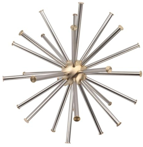 SAYEYBU Springbrunnen-Sprinkler Aus Messing, Springbrunnen-Sprinkler (3,8 cm), LöWenzahn-Kristallkugel-Sprinkler, Teichsprinkler, FüR Gartenteichdekoration,A,1.5in