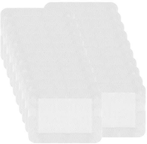 20 Stück Großes steriles Pflaster 10 x 15 cm, stark haftendes steriles Selbstklebepflaster, schützt vor Schnitten und Kratzern, Schmerzfreies Entfernen, einzeln verpackt