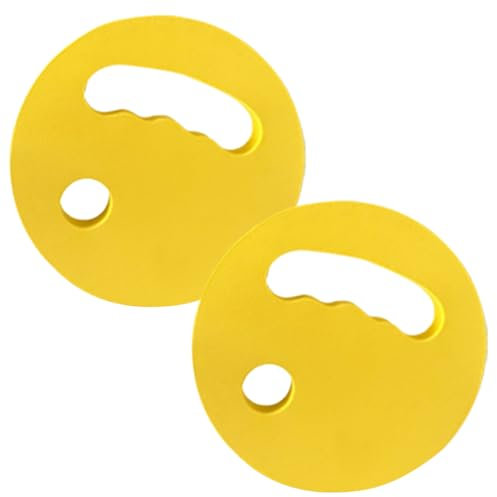 2 Stück Aqua Disc Erwachsene Kinder, 1 Paar Eva-Schaum Trainingsscheiben Aerobic Aquagymnastik Wasser Paddel Training Im Pool Wasserhanteln Wassergymnastik Pool-Fitness Für Frauen & Männer