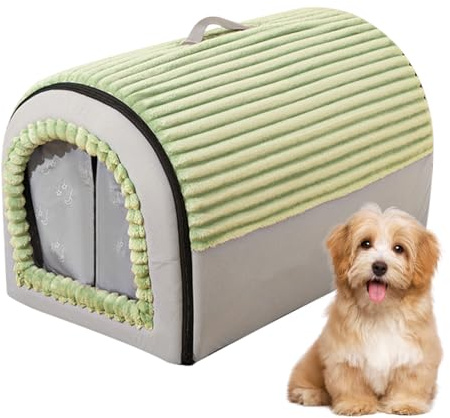 Cueva para Gatos, Extraíble, Cama Tienda Casa Lavable para Gatos, para Cachorros, y Animales Pequeños en Sala de Estar, Dormitorio, Área de Juego y Apartamento