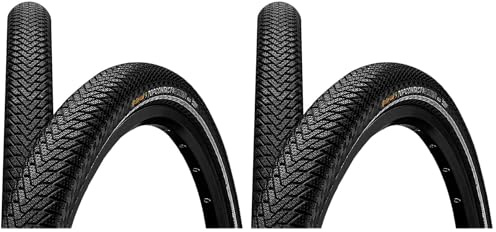 Continental Fahrradreifen 55-559 Top Contact Winter II Premium schwarz faltbar Reflexstreifen