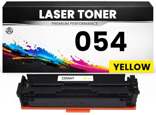 Toner Cartridge 054 Yellow Gelb für Canon 3021C002 Premium Alternative Günstig für Canon LBP620 Series, Color imageCLASS MF640C, MF642cdw Series.