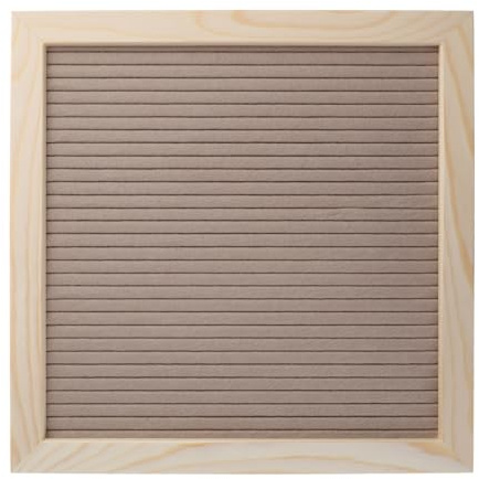 Nachrichtentafel, Schilder mit Buchstabenschrift, kursiven Wörtern, Rahmen aus Kiefernholz, 25, 4 x 25, 4 cm, vorgeschnittene Schwangerschaftsankündigung, veränderbares Schild zum Selbermachen mit
