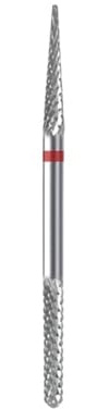 XCHIAUEO 3/32Inch Double Head Cuticle Drill Bit Pointed/Round Tungsten Carbide Nail F/M For Electric Drills