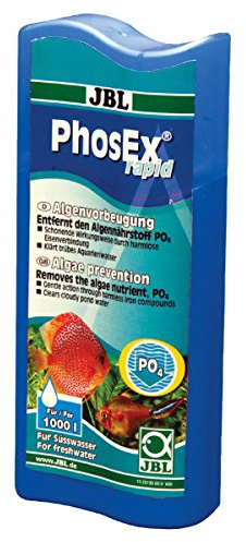 JBL PhosEx rapid 25195 Phosphatentferner für Süßwasser Aquarien, 250 ml