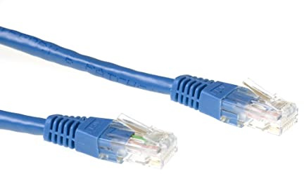 ACT CAT6 LAN Kabel 3 m Ethernet, 10/100/1000/Mbit/s, RJ45, U/UTP Netzwerkkabel, 250 MHz, PoE, Vollkupferleitungen, für Switch, Router, Patch Panel, TV, PC & Laptop - IB8603