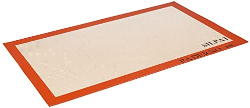 Demarle 47680-53 - Lámina de cocción Anti-adherente para Horno, Multicolor (Naranja/Beige), Talla 53x32.5 cm