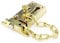 Electro Brass - Security Door Chain Bolt Heavy Duty Strong Quality 80mm
