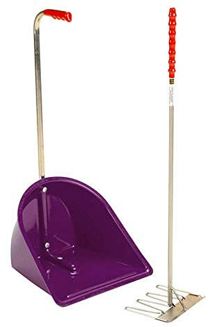 Stubbs Unisex's Purple Stable Mate Manure Collector High with Rake, Regular