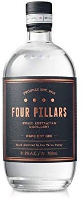 Four Pillars Rare Dry Gin, 70 cl - Award Winning Premium Australian Gin - With 9 Signature Botanicals and Mediterranean Citrus - Idea for Gin and Tonic Serves